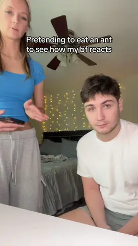 His reaction😭😭 #fyp #fypシ #lukeandgracie #couplepranks #couplecomedy 