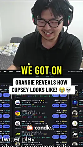 ORANGIE REVEALS HOW CUPSEY LOOKS LIKE! 😭💀 #fyp #memecoin #pumpfun #solana #cupsey 