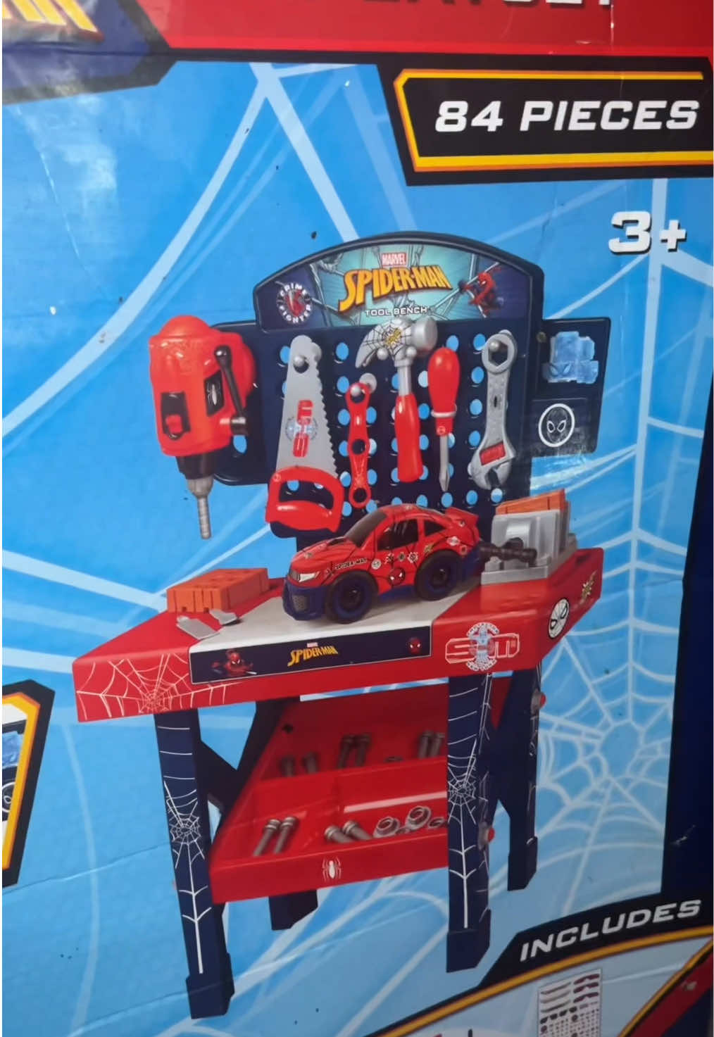 #spidermantoolbench #spiderman #kidstoolbench #tiktokshopcreatorpicks 