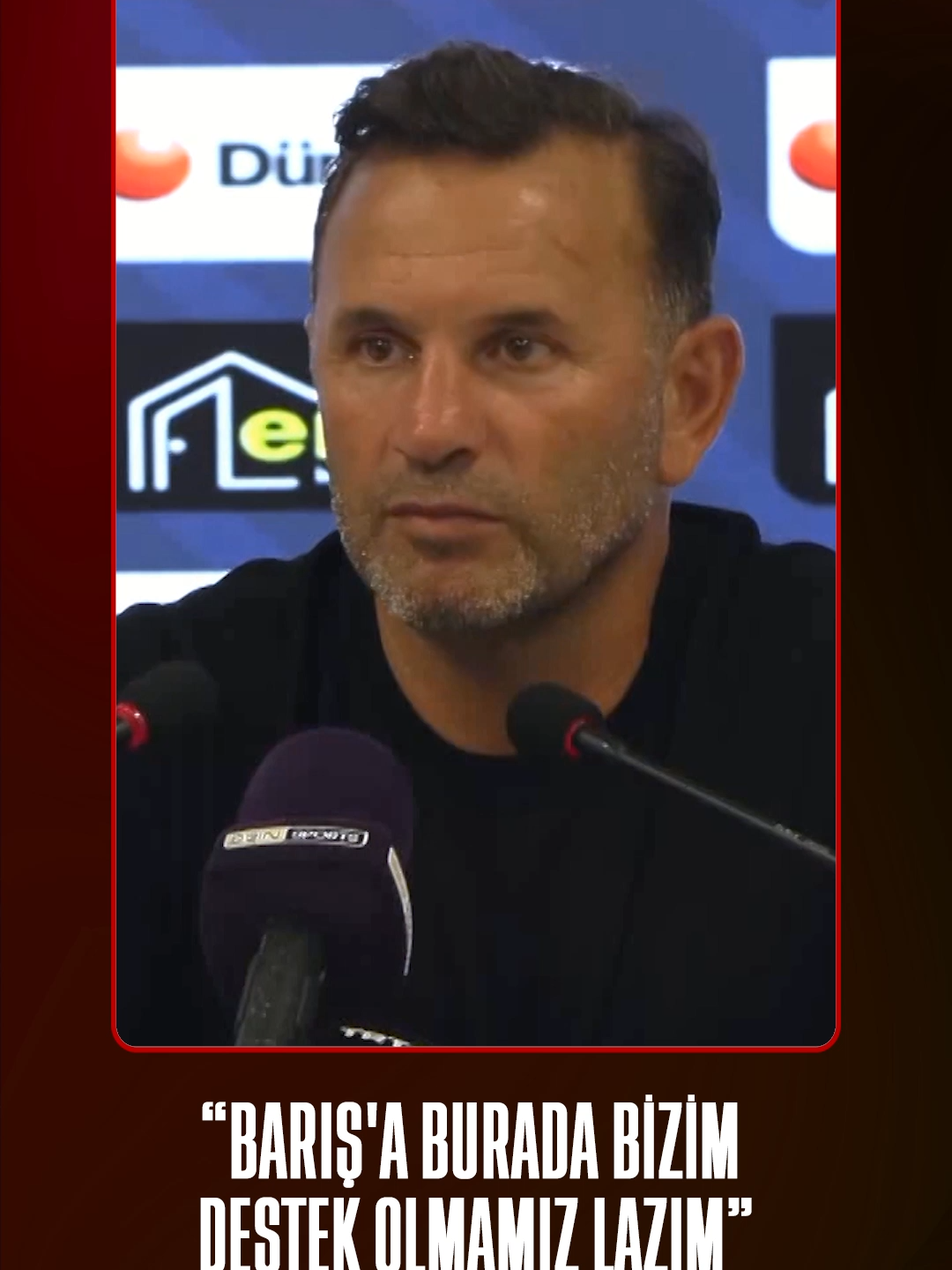 🎙️ Okan Buruk: Barış genç bir oyuncu. Hatalar yapabilir, yanlışlar yapabilir ama Barış'a burada bizim destek olmamız lazım. Eğer Barış gerçekten kötü niyetli olsaydı, farklı bir şey düşünseydi bu maçlarda da oynamazdı. Özellikle son hafta hem kafa karışıklığı, bunu da diğer oyunculara belirtmemesi, yansıtmaması da gerekiyor. O yüzden zaman zaman burada takımdan ayrı tuttuk, buraya getirmedik. #futbol #htspor #transfer #galatasaray #barışalperyılmaz #okanburuk