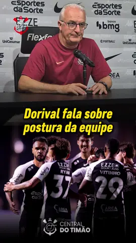 Fala, professor 🏴🏳️ Dorival Júnior comenta sobre a postura do Corinthians diante do Vasco.  📹: Vini Lúcio/ Central do Timão #centraldotimao #vaicorinthians #corinthians #timão #sccp   