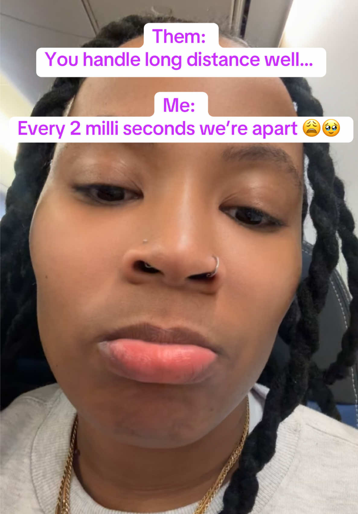 It’s been a loooong 2 weeks 🤦🏾‍♀️  Flight time: DEN/ATL 3.5 hrs x 1 hr layover x ATL/somewhere in the boot 40 mins  Drive time: 17 hrs #myshaylaaaaaaa #ldr #longdistancemarriage #fyppppppppppppppppppppppp #lgbtq #wlw #married 