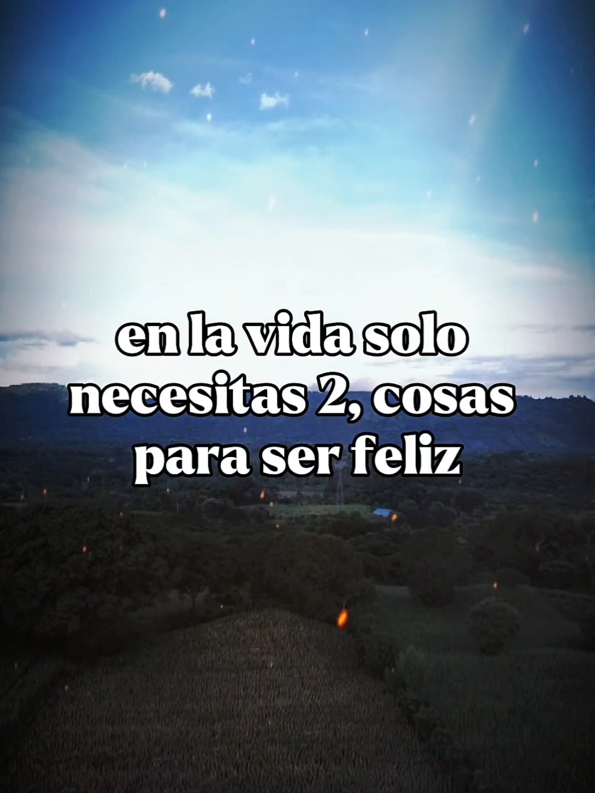 en la vida solo necesitamos 2 cosas para ser feliz la primera poner. a Dios al control de todo  #MinutoParaDios #jovesnescristianos #reflexion #jesus #viralvideo 