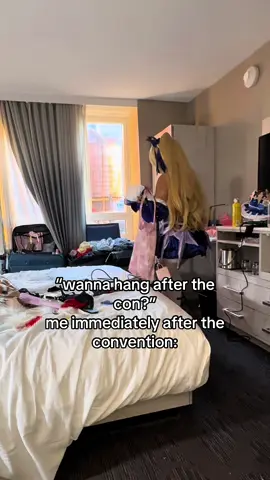 i’m already in bed rn after today’s 😭😭 #anyc #animenyc2025 #cosplay #animenyc #animeconvention 