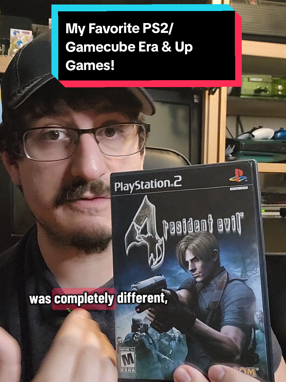 Let's talk about my favorite Gamecube, Wii, Switch, Ps2, ps3, ps4, ps5, Xbox 360, Xbox One, Xbox Series X, and PC games!  What do you think I missed? Should I have included the Wii U? What are your favorite retro games, let me know! #retrogaming #gaming #residentevil4 #videogames #pcgaming 