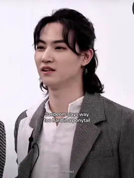that ponytail has no competition @JAY B @GOT7 OFFICIAL  #jayb #jbgot7 #got7 #igot7 #kpopfyp 