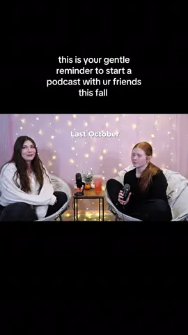 you should also check ours out! Link in bio 💗 #podcast #bestfriend #fall #foryoupage #trending 