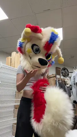 Have this one too because I don’t know what else to do with it. It’s not as funny ngl. #fursuitmaker #spottedspurstudios #fyp #furrytiktok #furryfandom 