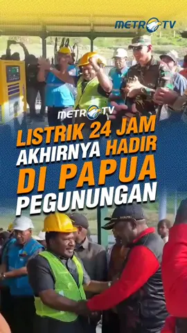 Listrik mengalir selama 24 jam sekarang bukan sekedar mimpi warga Lani jaya. semoga daerah lain di pedalaman Papua juga bisa merasakan hal yang sama di lani jaya #papuaterang #listrik #papuatiktok #papuapride #fyp 