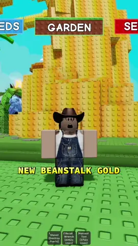 NEW BEANSTALK GOLD 😧‼️#robloxgrowagarden #growagarden #growagardenupdate #robloxfyp #paratii 