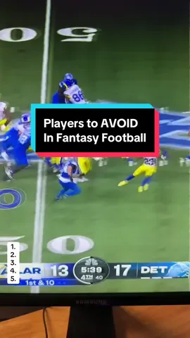 Players to AVOID in your Fantasy Football Drafts 2025 #nfl #fantasyfootball #fantasyfootballdraft #football  Fantasy Football Draft Rankings 