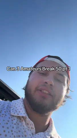 Starting the round chasing that magic number… can I break 50 right from the very first hole? 🏌️‍♂️⛳️ One swing at a time. #GolfChallenge #Break50 #GolfTok #golf #fyp 