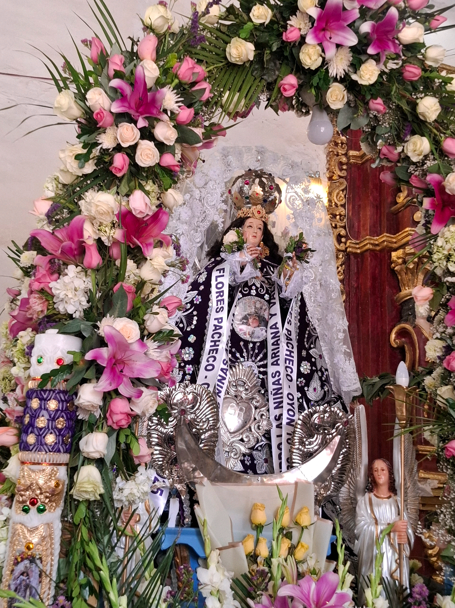 Virgen de la Asunción- Oyon 2025 #Achuquita  #mamaachuuu🥰 #oyon 