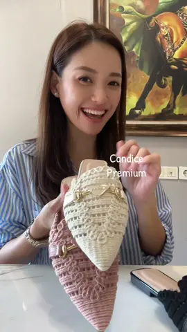 Bustong wanita rajut lembut #flats #sandalwanita #goviralgo 