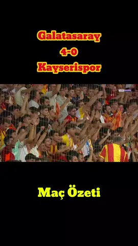Galatasaray 4-0 Kayserispor- Maç Özeti! #galatasaray #footballtiktok #highlights #süperlig 
