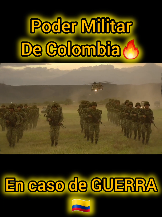 Poder militar de COLOMBIA en caso de GUERRA🇨🇴 #colombia #podermilitar #ejercitocolombia #soldadocolombiano🇨🇴🥷 #fuerzaaereacolombiana 