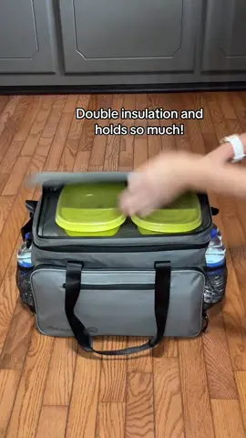 This is going to be perfect for tailgating! #insulatedcooler #coolerbag #campinglife #tailgating #tiktokshopcreatorpicks 