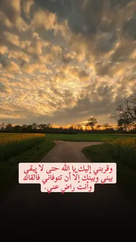 ‏وقربني إليك يا الله حتى لا يبقى بيني وبينك إلّا أن ‏تتوفاني فألقاك وأنت راضٍ عني.#عبارات #العراق #fyp #viral #How T Fake Tan Ur Face 
