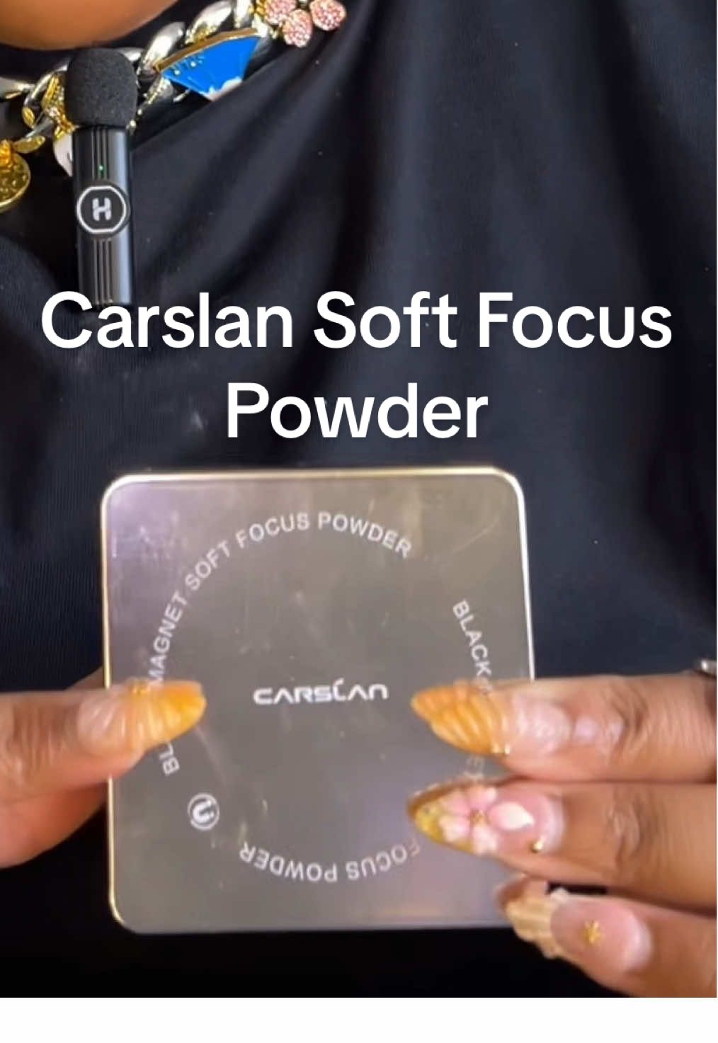 tried the new @carslan_us soft focus powder!!! #carslanpowder #carslanwaterproofpowder #fyp 