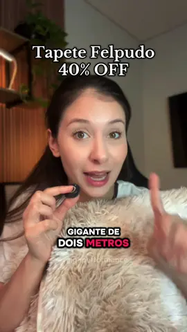 Tapete Felpudo nesse preço??? Não existe em lugar nenhum, só aqui no Tiktok‼️ Lindo para por na sua casa, escritório 🤌🏼😍 #tapete #tapetefelpudo #tapetes #tapetegrande #dicasdecasa 