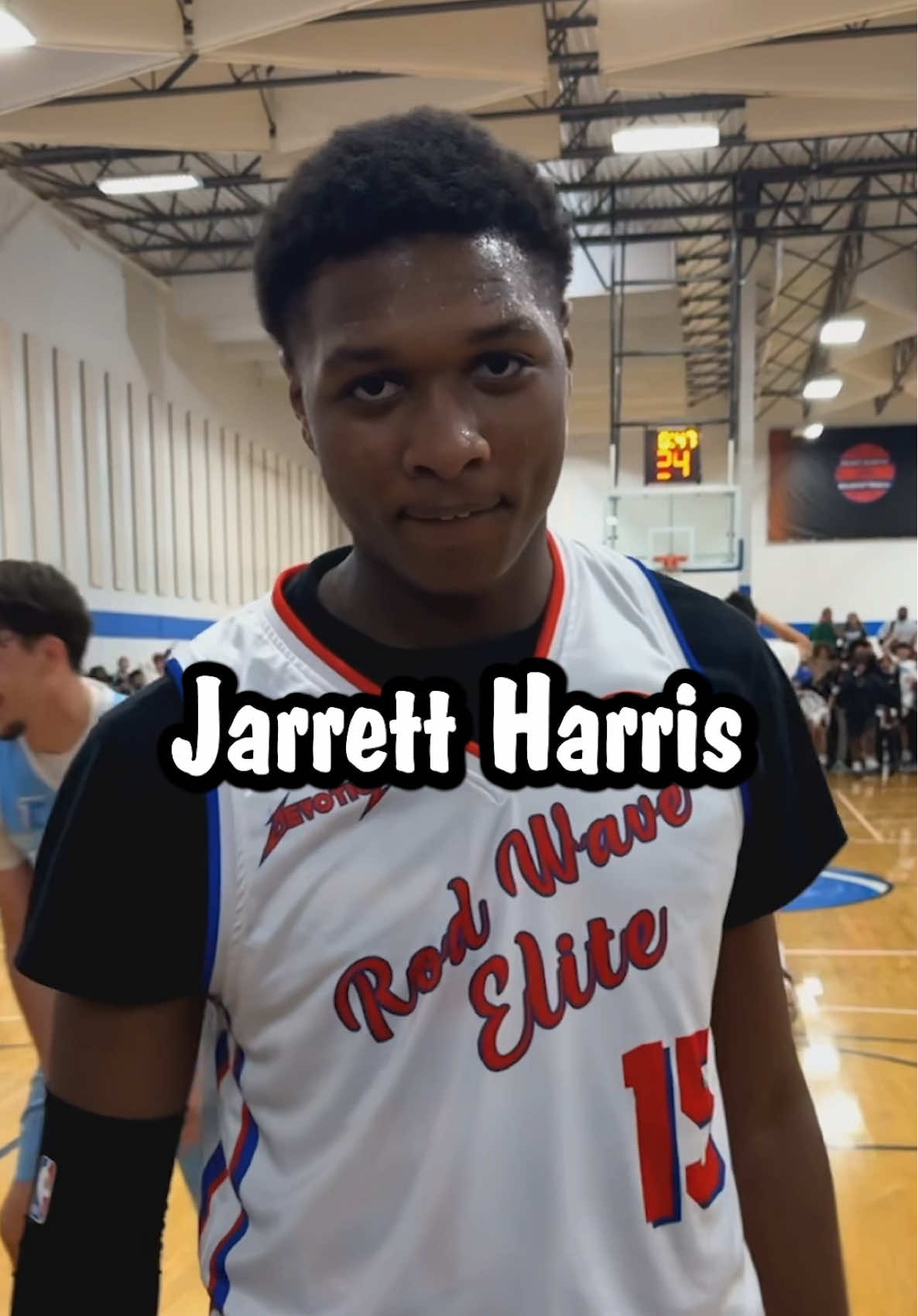 Jarrett Harris bout to be a PROBLEM 😳 @J3 @overtimemiguel #shaq #nephew #basketball #aau #shoutoutot 