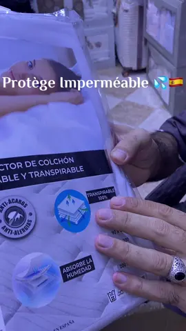 ✨ بروتيج السرير المستورد ✨ 🛏️ حماية كاملة لمراتبكم بجودة أوروبية ✅ 100% ضد الماء (Imperméable) ✅ يسمح بمرور الهواء (Transpirable) ✅ ضد العث والحساسية (Anti-acaros / Anti-allergies) ✅ يمتص الرطوبة ويحافظ على نظافة المرتبة ✅ مطاط جانبي قابل للتوسيع حتى 30cm 📏 متوفر بمقاسات مختلفة: 90×200 | 160×200 | 180×200 | 200×200 ⚡ البيع بالجملة بأسعار جد مناسبة ✔️ منتوج إسباني عالي الجودة 📦 العرض محدود .. اطلب الآن وخدم زبناءك بجودة أوروبية #chaleur #hiver #serviette #lingeDeMaison #grossistevetementenfantturquie 