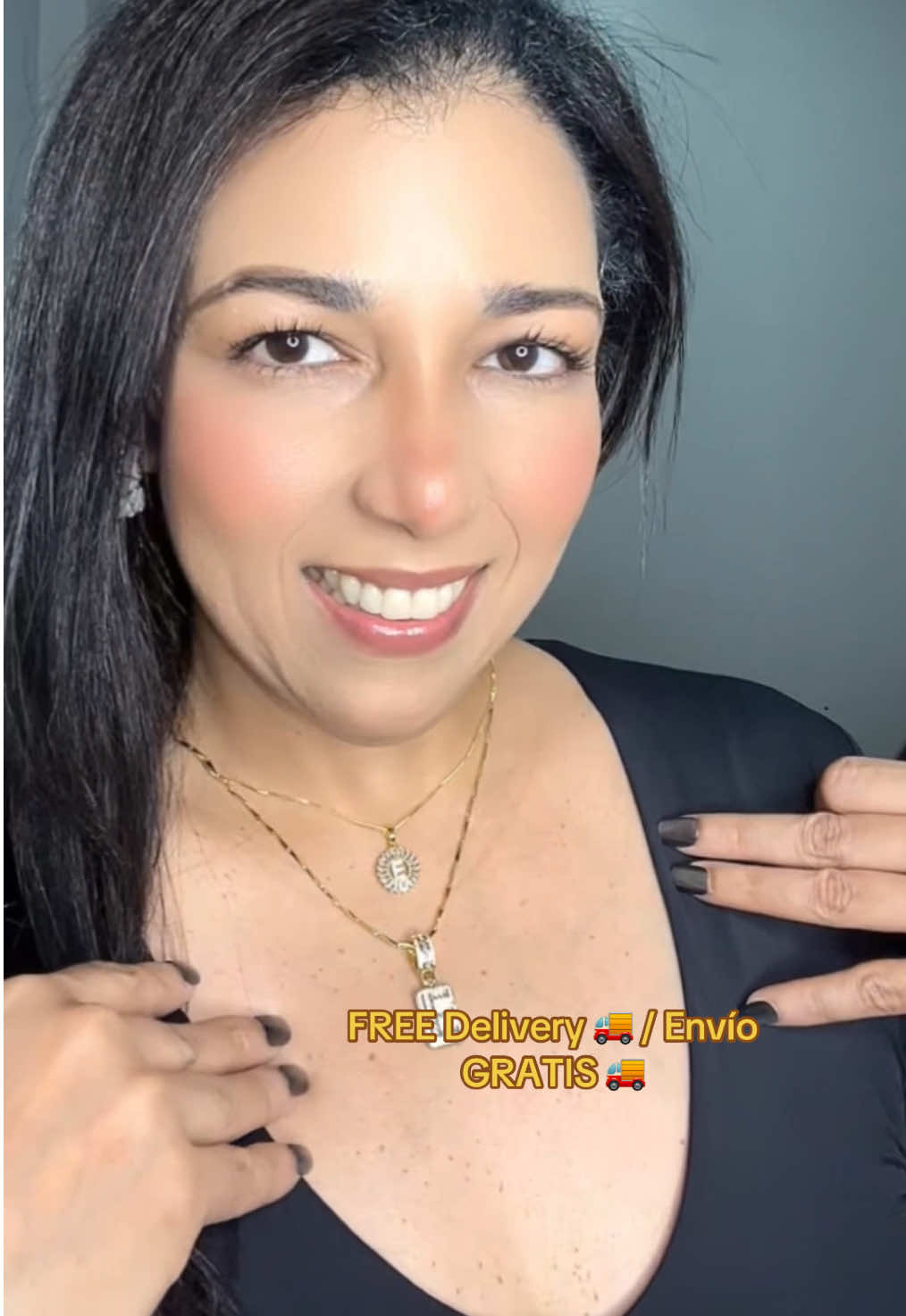 Affordable luxury you’ll love 💛 These 14K gold-plated initial necklaces come in a 2-pack, adjustable from 17–19 inches. A perfect gift idea with FREE delivery included. Don’t wait, grab yours today! . . . . #GoldJewelry #InitialNecklace #AffordableStyle #JewelryFinds #freedelivery 