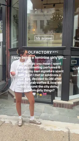 Girlhood is meeting at @[solidcore], & turning a workout acquaintance into an actual friendship @Olfactory NYC #boston #thingstodoinboston #girlhood #girlhoodaesthetic #feminineenergy 