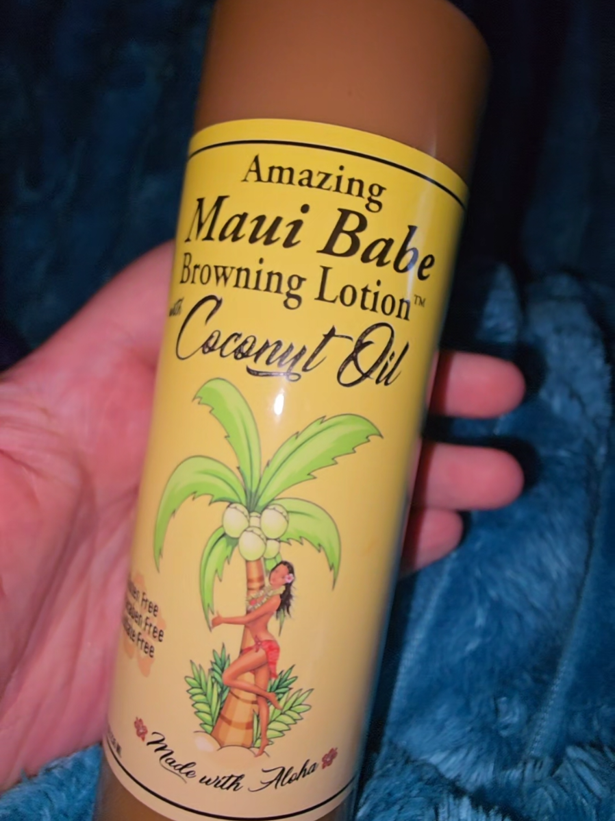 Maui babe browning lotion #helzraisingrednecks #fypシ #shopnow🛍 #tiktokshopaffiliate #mauibabe 