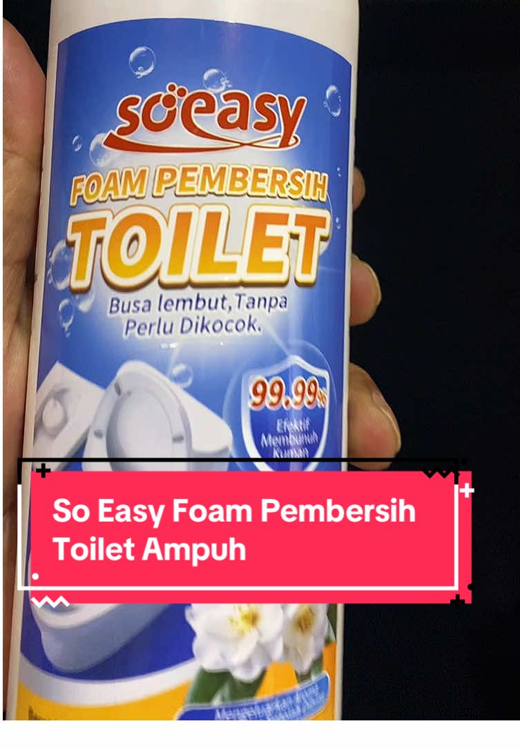 So Easy Foam Pembersih Kerak Membandel Toilet Ampuh Bersihkan WC dan Kamar Mandi #SoEasyFoamPembersihToilet #pembersihwc #pembersihtoilet #pembersihkamarmandi #pembersihkerak 