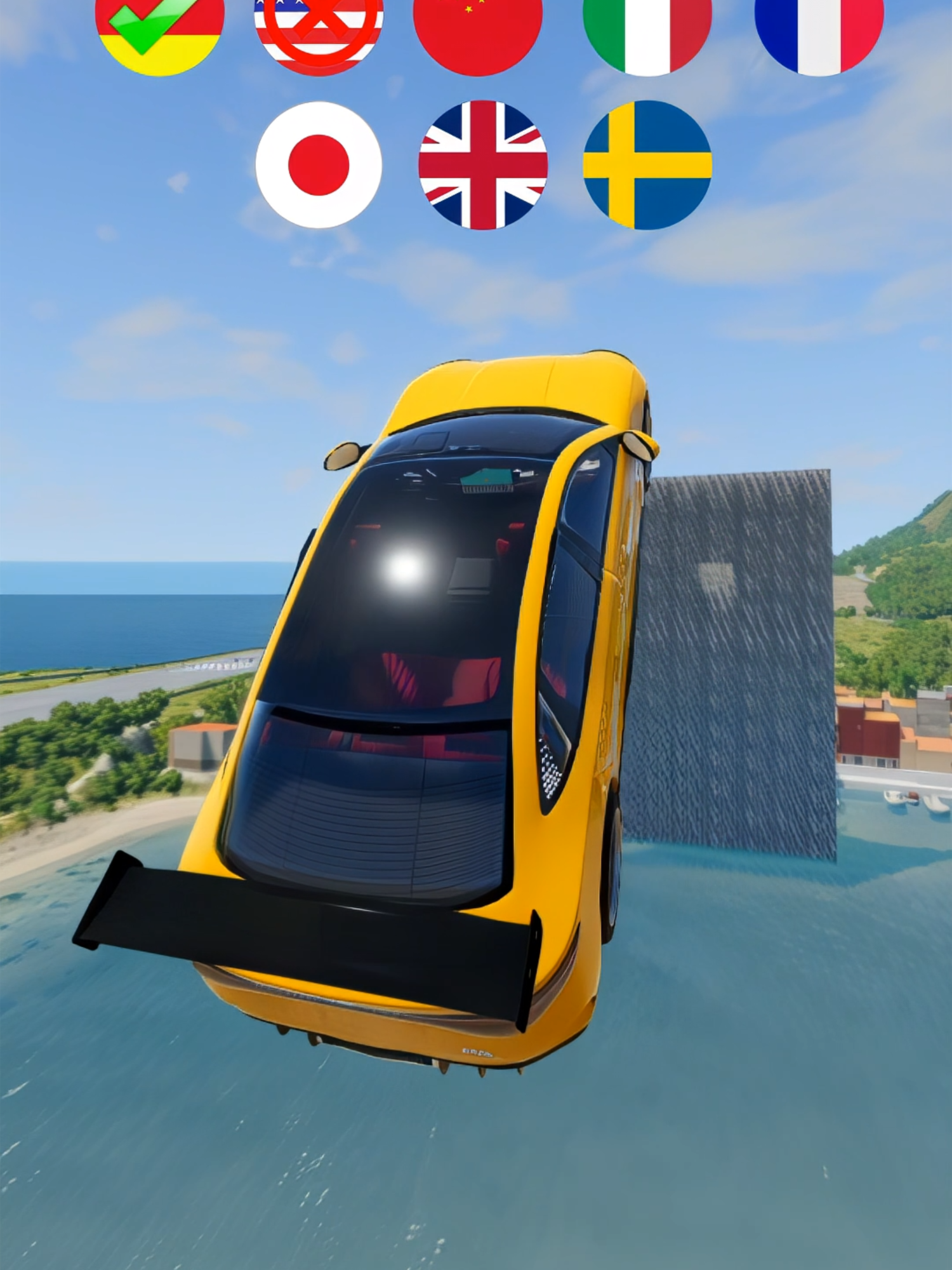 Audi 😁 #beamng #beamngdrive #fouryou #gaming #car