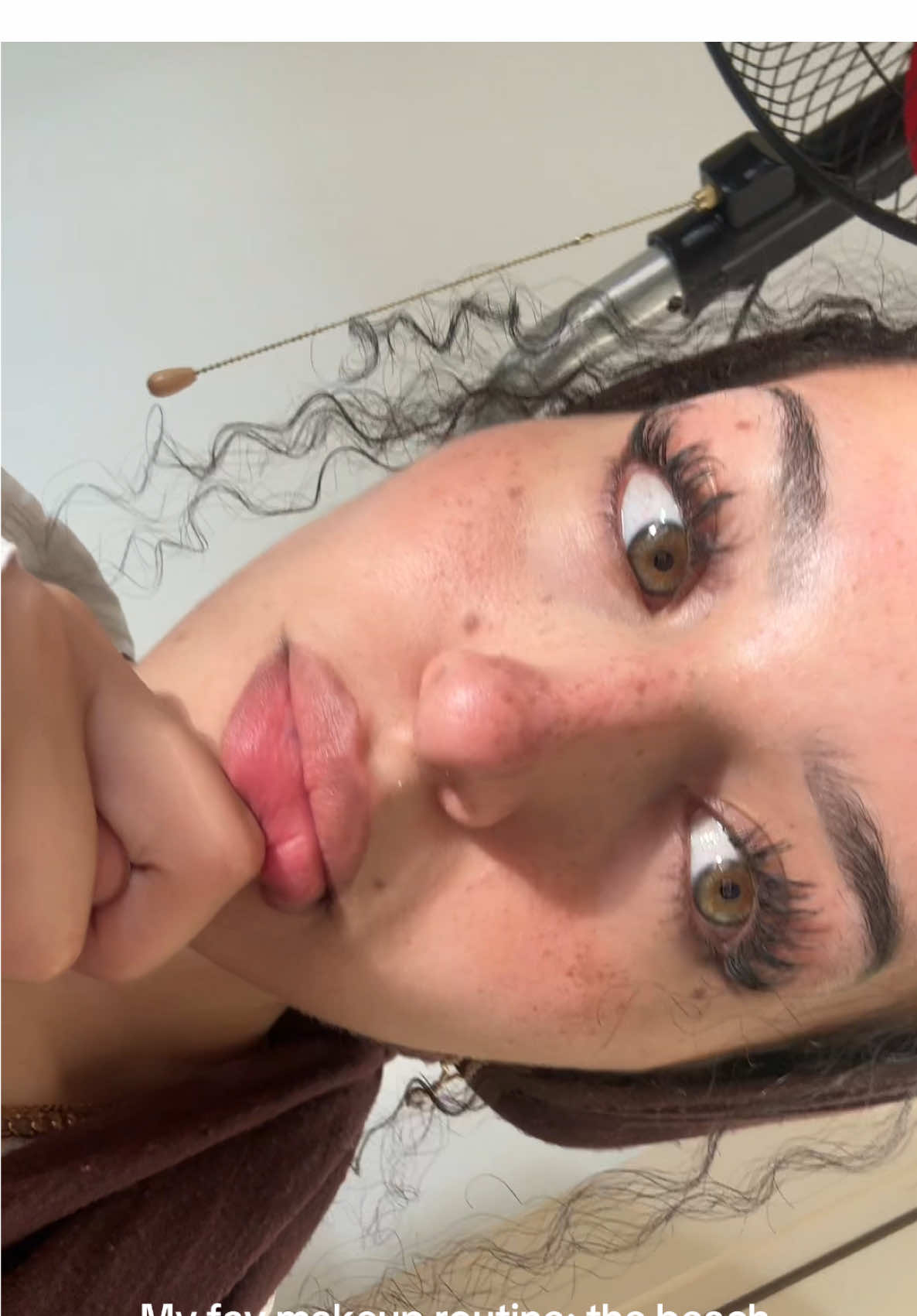 The only time of year my freckles ever show 💔💔💔 