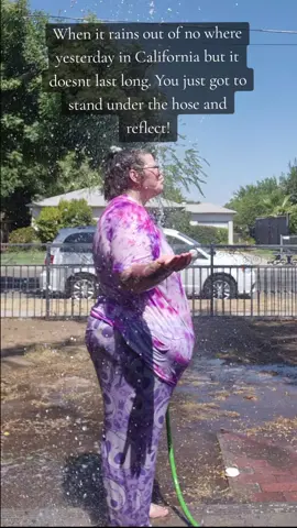 just a little self relaxation in the water hose.   #mindreset #millennial #waterhose #depression #life 
