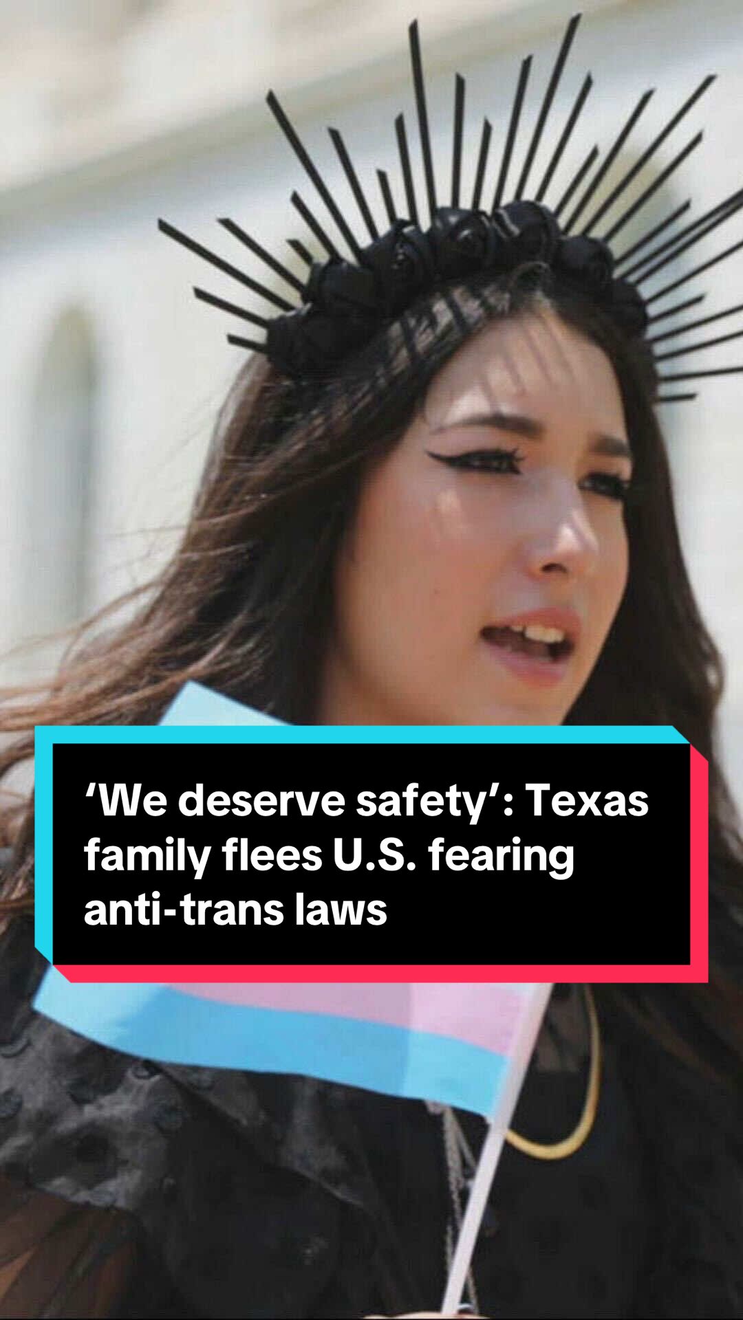 As Texas lawmakers push new legislation restricting transgender bathroom access, 15-year-old Libby Gonzalez and her family chose to leave the U.S. #WayTooEarly’s Ali Vitali traveled to Texas to hear their story.