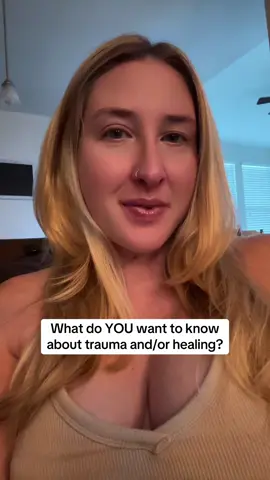 I want to know what YOU want to learn more about. Leave it in the comments! #somatichealing #traumahealing #HealingJourney #innerchild #traumasurvivor 
