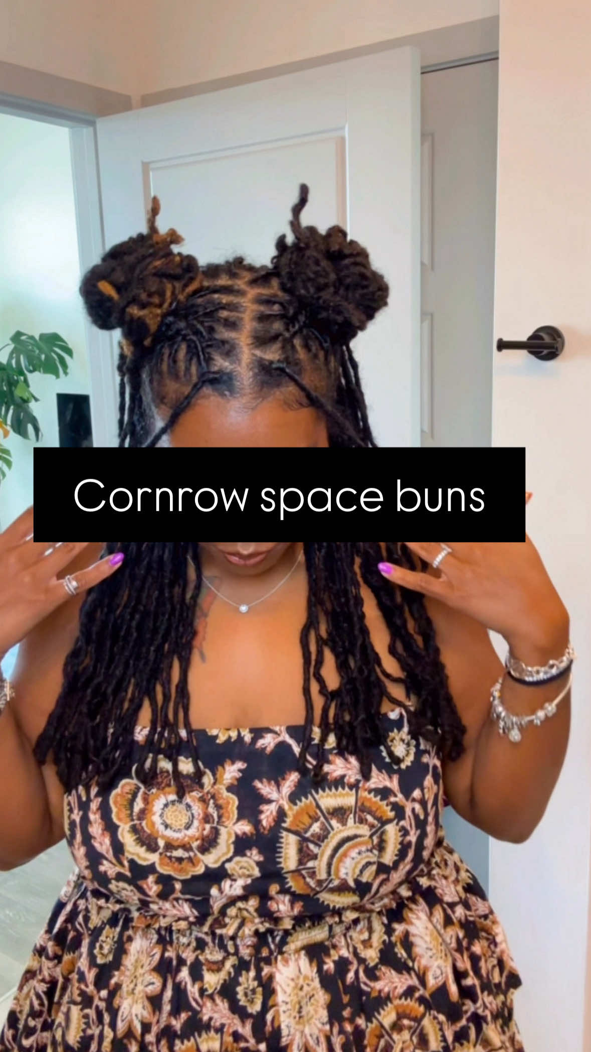 One thing for certain and two things for sure: I will always use my @And Relief Botanicals herbal elixir and follicle fuel before style, in between styles, and in any given day lol. Gots2B on the edges. I love doing these two French braids at the top of my hair. It’s cute for space buns, a ponytail, or just to let them hang down. Would you try it? Happy Sunday lovelies!! Have the most amazing week 💚 #locs #locstyles #locjourney #locsoftiktok #fyp 