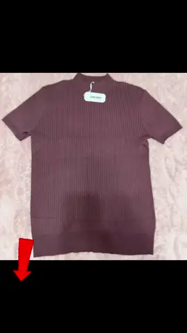TikTokShop Regreso a Clases COOFANDY Suéter de Cuello Alto para Hombre Manga Corta Tops Básicos Casuales Jersey de Punto Acanalado Camiseta Sólida