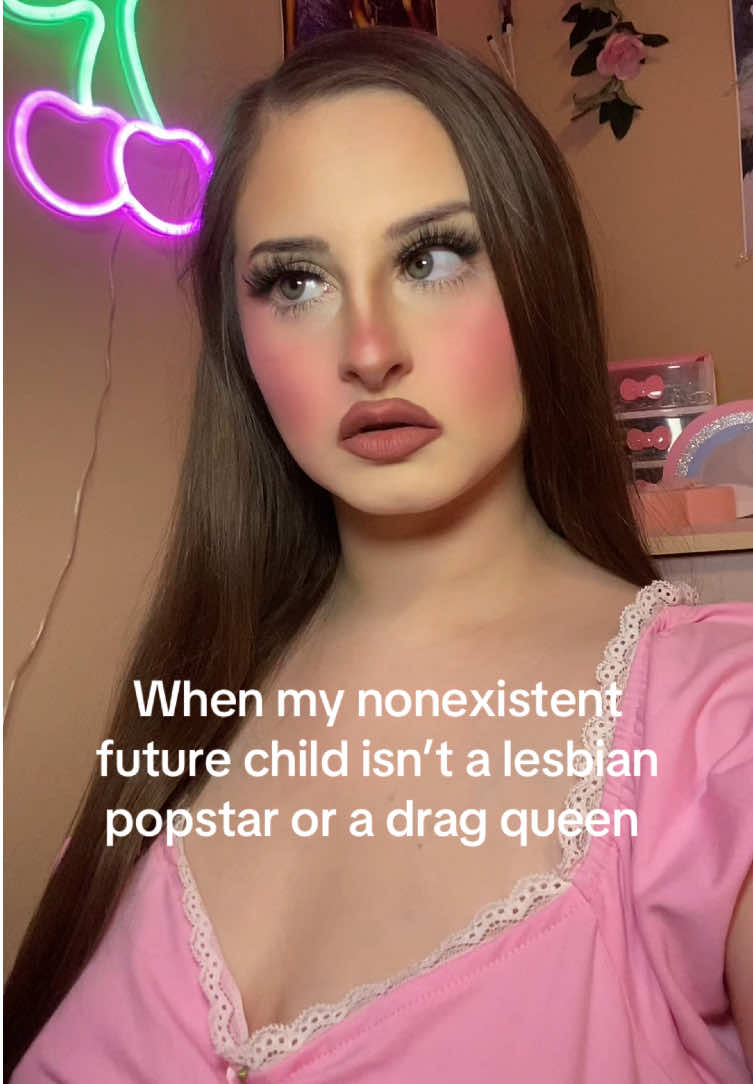 never having kids but if I did….#fyp #futurechild #wlw #lesbian #dragqueen 
