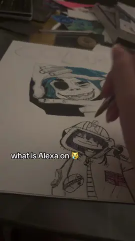 pls why is she sentient 😭 #fyp #alexa #xyzcba 