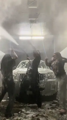 who wants their car clean? #ontopofcars #fyp #carwash