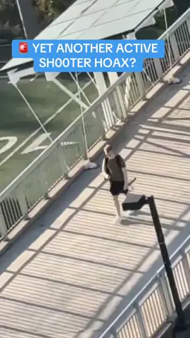 🚨 YET ANOTHER ACTIVE SH00TER HOAX? University of South Carolina - Columbia put out an alert saying there was an active shooter reported in the library. Now they’re saying there is “NO EVIDENCE” of a shooter There’s just this video of a man carrying an object. Why does this keep happening??!