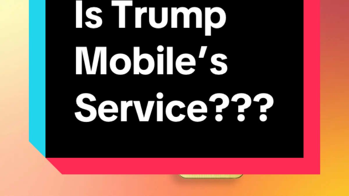Replying to @AdamDaGoat 🐐 Is Trump Mobile’s cell service actually good? #carterpcs #tech #techtok #trump #trumpmobile 