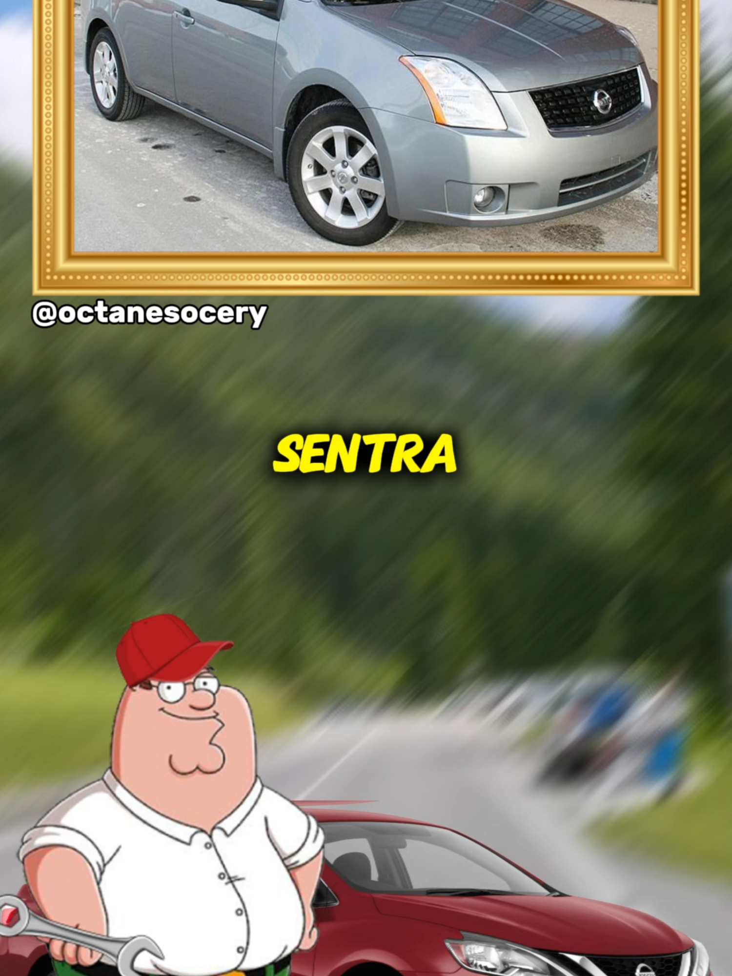 Nissan Sentra The Car No One Actually Wants. #petergriffin #briangriffin #mechanic #cartok #nissan #nissansentra #sentra
