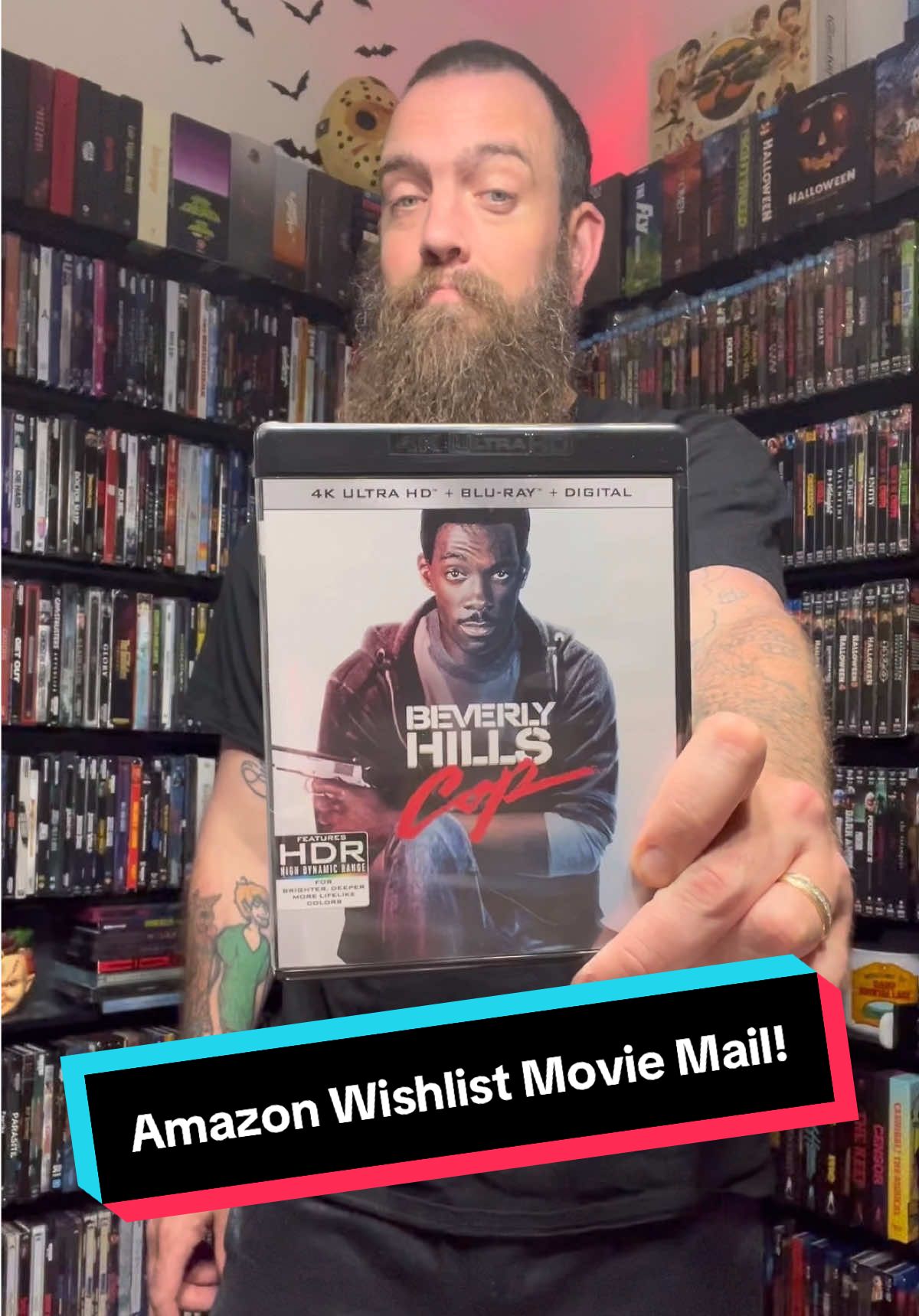 Sent off my Amazon wishlist from my friend @Kayl0v3_ we have one of my favorite Eddie Murphy films. Beverly Hills Cop in 4k and I can’t wait to see how this looks. . I have the collection on bluray but now I need to upgrade them all to 4k. I really hope the fourth film gets a physical release so we can have all four. . Thank you so much Kayla for sending this over and contributing to the movie room. . What is everyone’s favorite Eddie Murphy performance? 🍿🎬🎞️🎥 . #eddiemurphy #beverlyhillscop #comedy #movies #4kuhd    