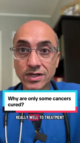 Why are some people cured of cancer but others aren’t? Really important question. The answer is for at least three reasons related to the cancer and the treatment #cancer #cancersucks #cancerawareness #cancertok #oncology 