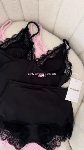 ughh OBBSESSED with these @Katch Me Chic 🤍🎀💫 #fashion #OOTD #loungewear #katchme #girlytok 