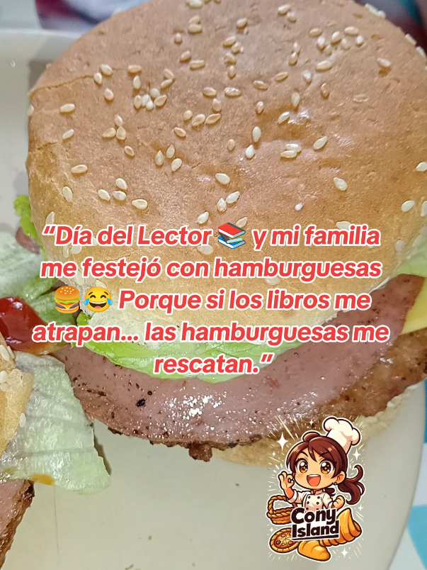 Un año más que no me dejan siendo espectadora #diadellector #libros #hamburguesa #librosen60seg #historias 