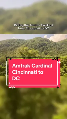 My newest video is live so go watch now I do have a TikTok version coming soon so stay tuned! I took the Amtrak Cardinal from Cincinnati to Washington DC #amtraktok #traintravel #railfan #traintok #publictransit 