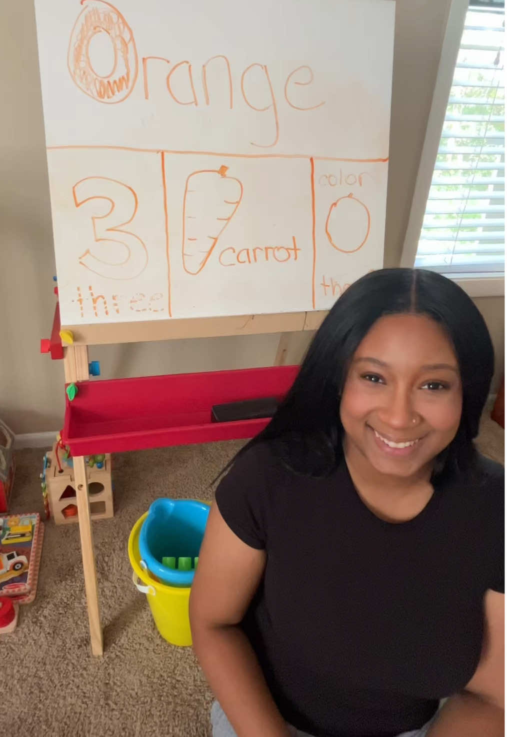 My toddler may not be in school yet, but learning starts at home 🖍️✨ Keeping it simple and fun makes all the difference #learningboard #toddleractivities #toddleractivitiesathome #toddlereducation 