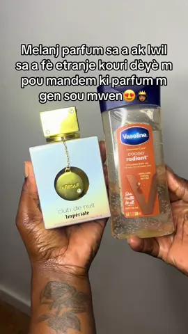 Loll pa gen yon jou poum mete parfum sa pou moun pa di m santi bon #perfume #smellgood #selflove 
